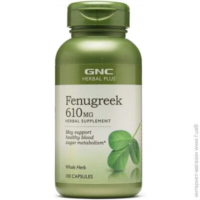   GNC   Fenugreek 100  (4384303354)