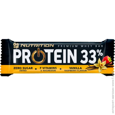 Go On Nutrition  Protein 33% Vanilla-Raspberry 50 1/25 12/2024 (813623)
