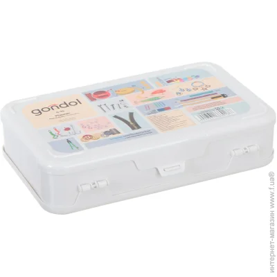 Gondol Plastic Ящик для зберігання пластикова G-96 двосторонній 48x214x127 мм Gondol Plastic Ящик для зберігання пластикова G-96 двосторонній 48x214x127 мм