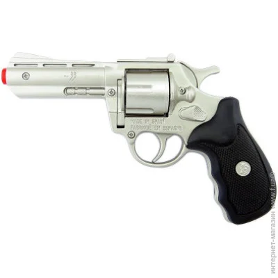 Игрушечное оружие Gonher Револьвер полицейский 8-зарядный, в коробке (33/0) Игрушечное оружие Gonher Револьвер полицейский 8-зарядный, в коробке (33/0)