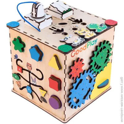 Обучающая игрушка Goodplay Бизиборд Интеллект K105E Обучающая игрушка Goodplay Бизиборд Интеллект K105E