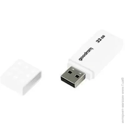  USB 2.0 Goodram 32 GB UME2  White (UME2-0320W0R11)