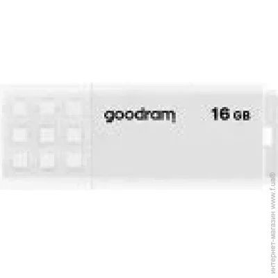  USB 2.0 Goodram UME2 16GB White (UME2-0160W0R11)
