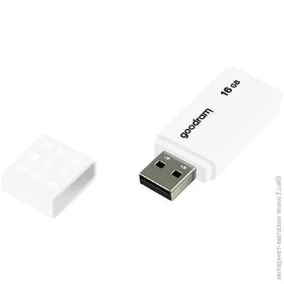  USB 2.0 Goodram UME2 16GB White (UME2-0160W0R11)
