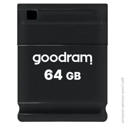  USB 2.0 Goodram UPI2 64GB BLACK (UPI2-0640K0R11)