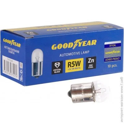    Goodyear R5W 12V 5W BA15s ( 10 ) (GY012205)