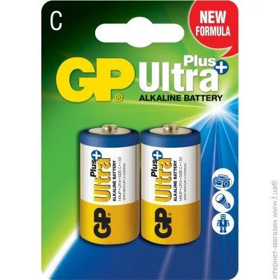  GP Ultra Plus Alkaline LR14, 2. (14AUP-U2)