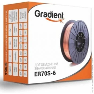   Gradient    ER70S-6 0,8  0,45 
