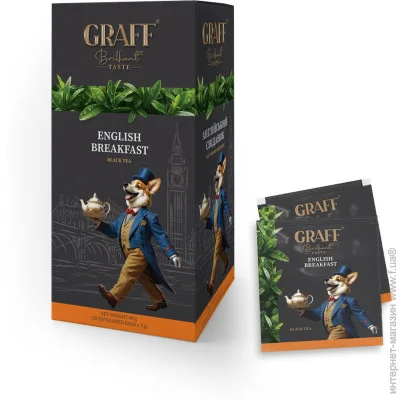 Graff   .  .() "English Breakfast/ " 40 (20*2)(12/) (4820279610139)