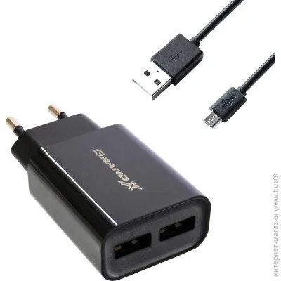   Grand-X CH-45UMB Black + microUSB