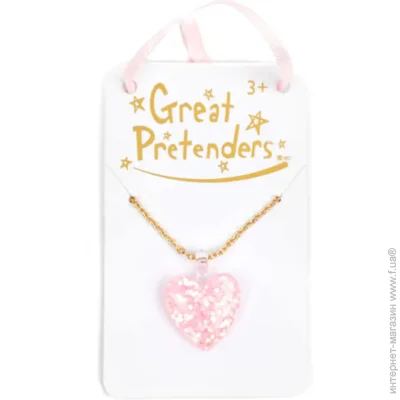  Great Pretenders  Glitter Heart (90418)