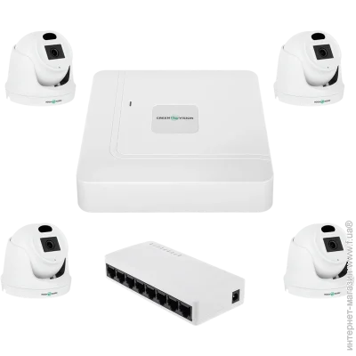 Green Vision    4  GV-IP-K-W96/4 3MP