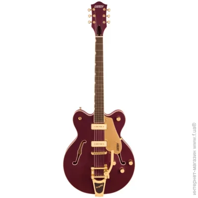  Gretsch Electromatic Pristine LTD Center Block Doubke-Cut With Bigsby Dark Cherry Metallic