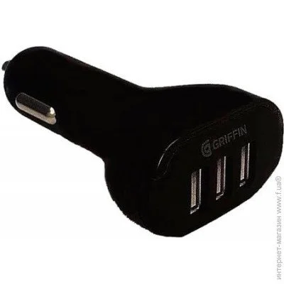    Griffin GP-008-BLK 3xUSB 4.8A, Black