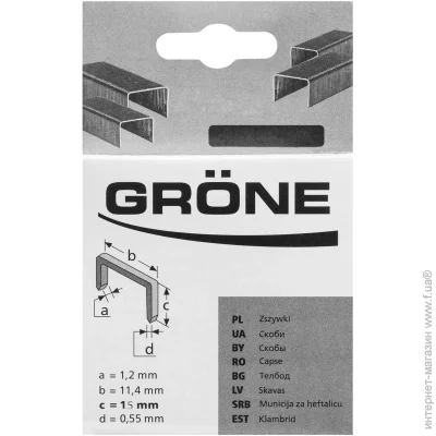 Grone     15  500 . 2553-820815