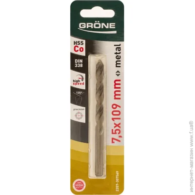Grone    7,5x109  HSS-Co 2207-307569