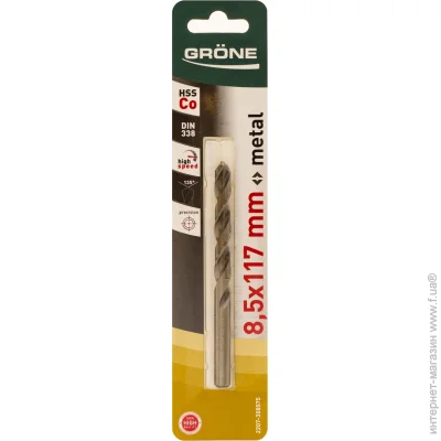 Grone    8,5x117  HSS-Co 2207-308575