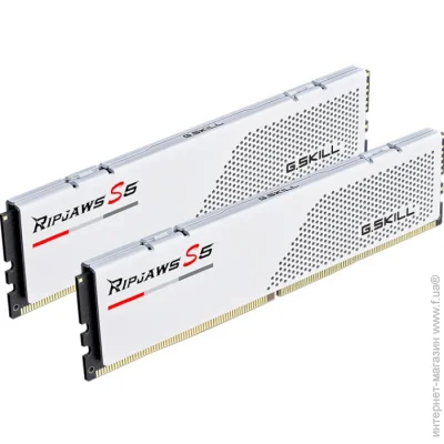   G.skill 64 GB (2x32GB) 5600MHz DIMM DDR5 Ripjaws S5 (F5-5600J3636D32GX2-RS5W)