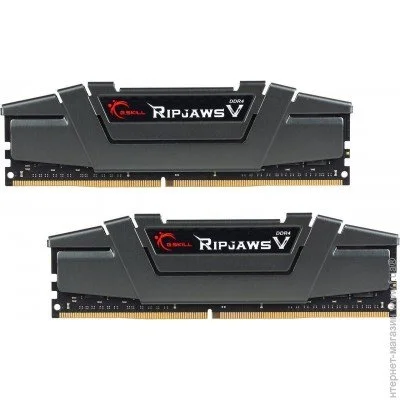   G.skill DDR4 16GB (2x8GB), 3200MHz, PC4-25600 Ripjaws V (F4-3200C16D-16GVGB)