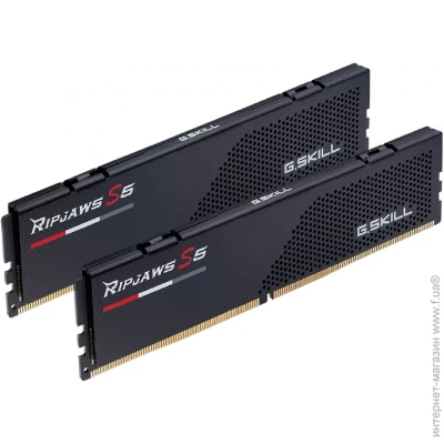   G.skill DDR5 2x48GB/6400 Ripjaws S5 Black (F5-6400J3239F48GX2-RS5K)