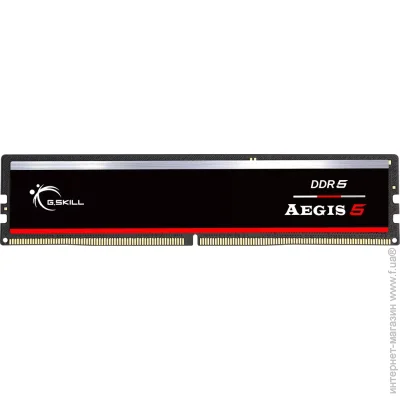  ' G.skill DDR5 32GB/6000 Aegis 5 Black (F5-6000J3636F32GX1-IS)