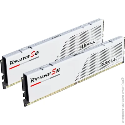   G.skill DDR5 64 GB (2x32GB) DDR5 5600 MHz Ripjaws S5 Matte White (F5-5600J3636D32GX2-RS5W)