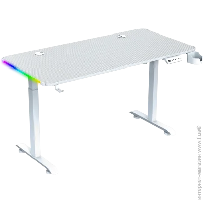  GT Racer T-1231 (120x60x73-117) White