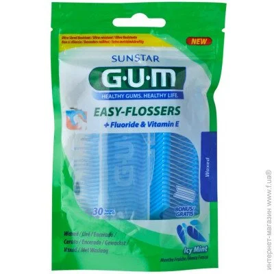      G.U.M Easy Flossers Vit-E   30. (7630019903783)