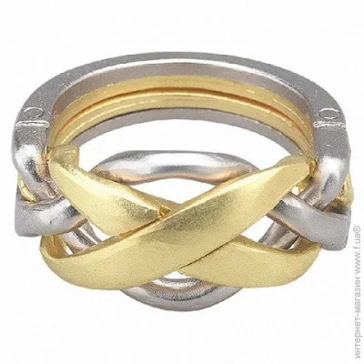  Hanayama Ring () Cast Puzzle,  4 (473791)