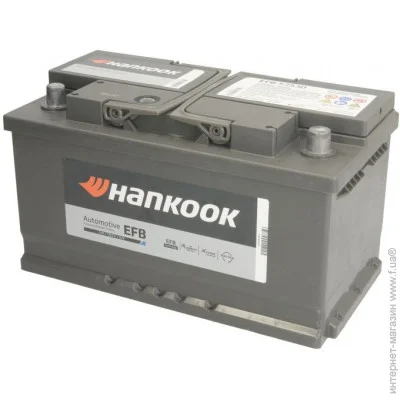 Автомобільний акумулятор Hankook EFB57530 Автомобільний акумулятор Hankook EFB57530