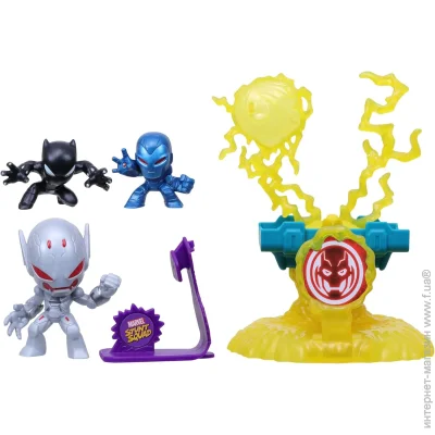     Hasbro       ,   (F7834 MVL STUNT SQUAD BP FIG AND ACCESSORIES)