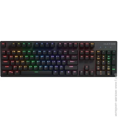  HATOR Icefall Mecha Wireless Rainbow Black (HTK204UA)