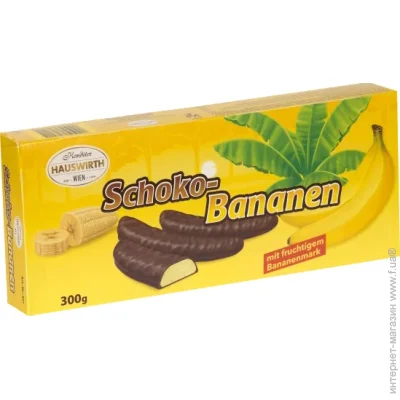 Hauswirth  Schokobananen     300  (9001395807015)