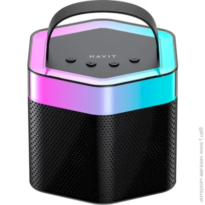 Портативная колонка Havit HV-SK895BT 6W RGB Black Портативная колонка Havit HV-SK895BT 6W RGB Black