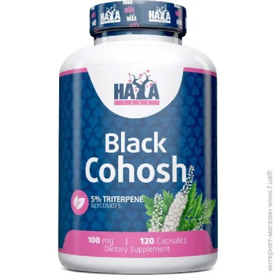   Haya Labs Black Cohosh 100 mg 120 Caps (000019545)