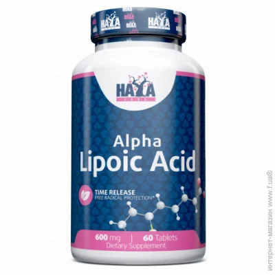     Haya Labs Alpha Lipoic Acid 600 mg, 60 