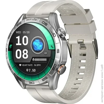 - Haylou Solar 5 LS20 Silver (Silicone strap)