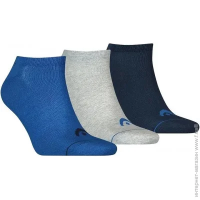Head  SNEAKER 3PPK UNISEX , , - 39-42 (761010001-001 39-42)