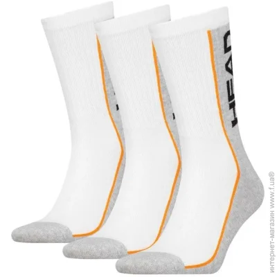  Head Stripe Crew 3-Pack (781011001-062-35-38)