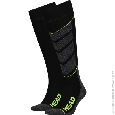  Head UNISEX SKI V-SHAPE KNEEHIGH 2PPK (791004001-817-35-38)