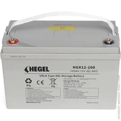    Hegel HGX12-100 12V/100Ah GEL