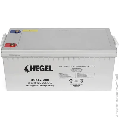    Hegel HGX12-200 12V/200Ah GEL