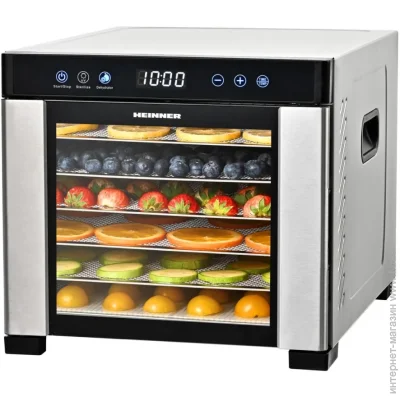 Сушка для фруктов и овощей Heinner HFD-KD600SS Сушка для фруктов и овощей Heinner HFD-KD600SS