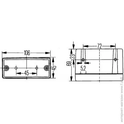   Hella 2NE006 609-001 (2NE006609001)