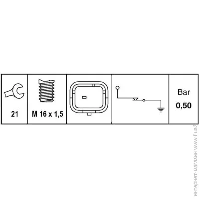  Hella 6ZL009 600-041 (6ZL009600041)