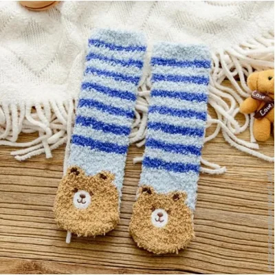 Hello World Носки детские размер 19-34 (14-22 см) голубо-синий Hello World Носки детские размер 19-34 (14-22 см) голубо-синий