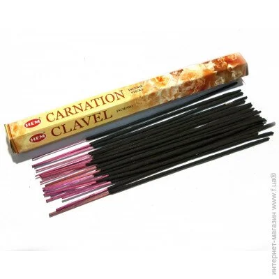 HEM Аромапалочки Гвоздика, Аромат для дома Благовоние (27462k) HEM Аромапалочки Гвоздика, Аромат для дома Благовоние (27462k)