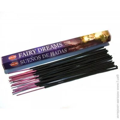 HEM Аромапалочки Фейри Дрим , Аромат для дома Благовоние (28201k) HEM Аромапалочки Фейри Дрим , Аромат для дома Благовоние (28201k)