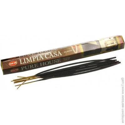 HEM Аромапалочки Чистый Дом , Аромат для дома Благовоние (28225k) HEM Аромапалочки Чистый Дом , Аромат для дома Благовоние (28225k)