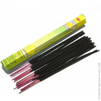 HEM Аромапалочки Лимонный , Аромат для дома Благовоние (28609k) HEM Аромапалочки Лимонный , Аромат для дома Благовоние (28609k)